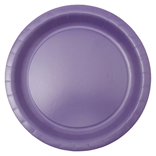 Purple color option for Paper Plates 9"