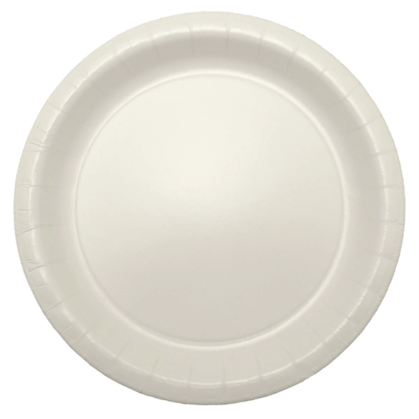 WHITE color option for Paper Plates 9"