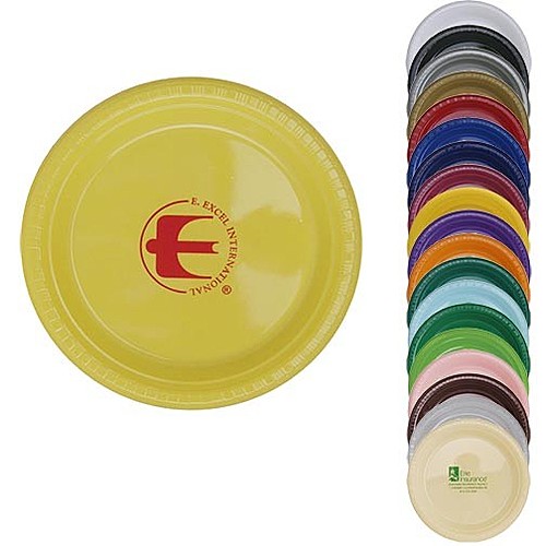Photo of Plastic Plates, 7" Round