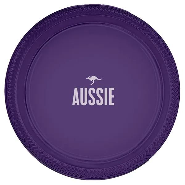 Purple color option for Plastic Plates, 9" Round
