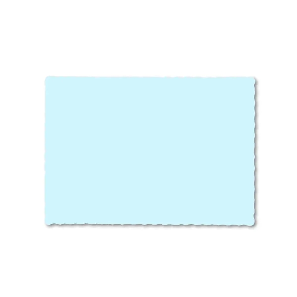 Light Blue color option for Scalloped Edge, 9.75" X 13.75" Placemat