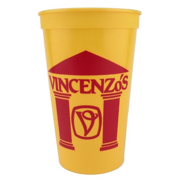 Yellow color option for Smooth Cup, 22 Oz.