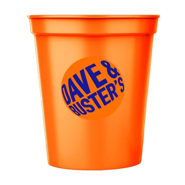 Orange color option for Smooth Stadium Cup 16 Oz.