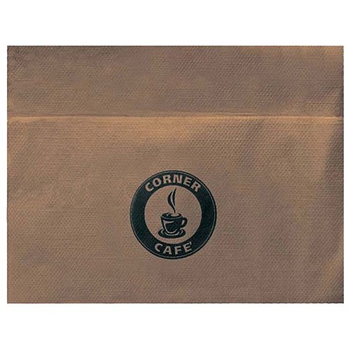 Main photo of Unbleached Single Ply, 3/4 Fold Napkin