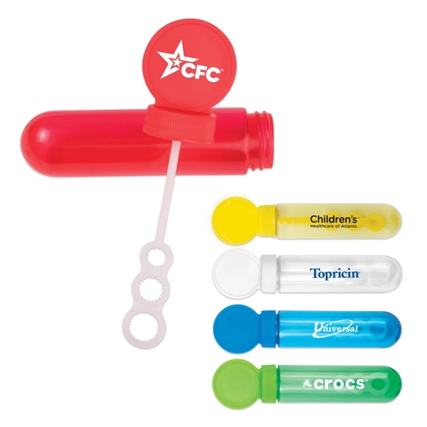 Red color option for 1 Oz Test Tube Bubbles
