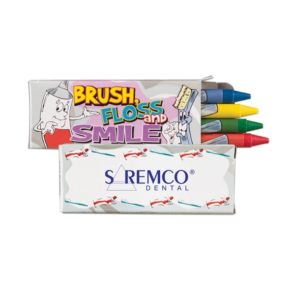 Multi color color option for 4 Pack Dental Crayon