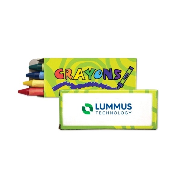 Green color option for 4 Pack Standard Crayons
