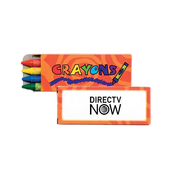 Orange color option for 4 Pack Standard Crayons