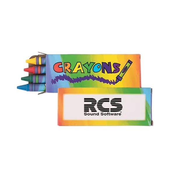 Rainbow color option for 4 Pack Standard Crayons