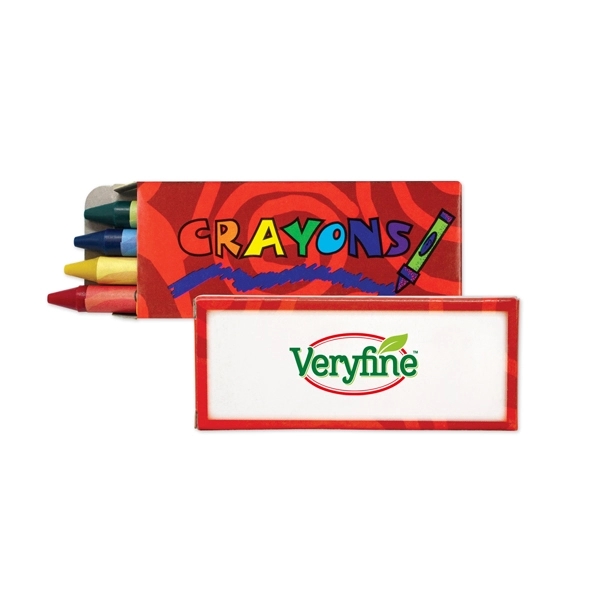 Red color option for 4 Pack Standard Crayons