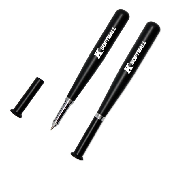 Black color option for Metallic Baseball Bat Pen