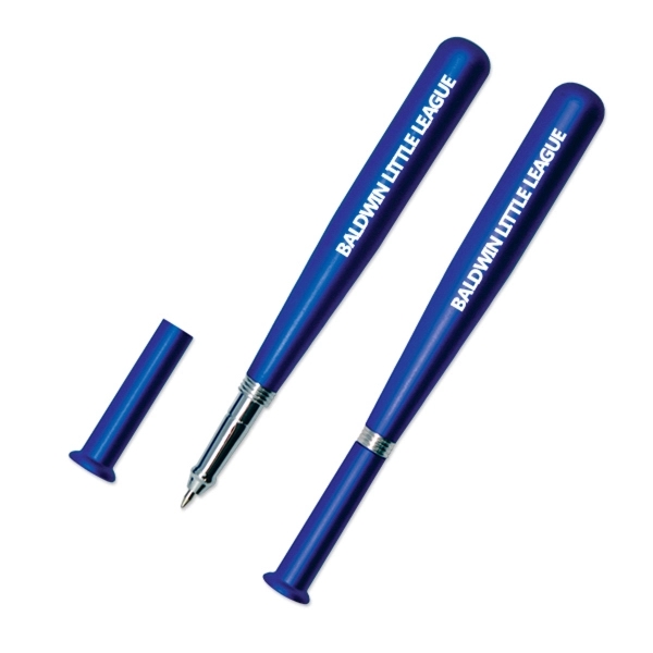 Blue color option for Metallic Baseball Bat Pen
