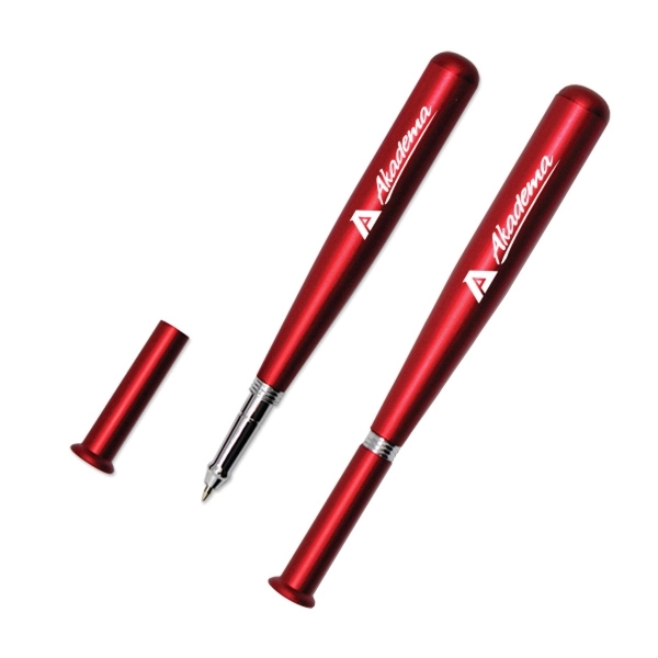 Red color option for Metallic Baseball Bat Pen