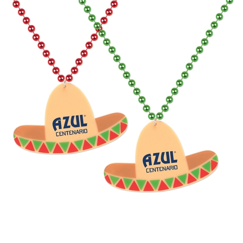 Main photo of Sombrero Medallion W/Beads