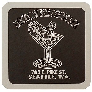 Photo of 40 Pt. 4" Square Coaster White High Density Coasters