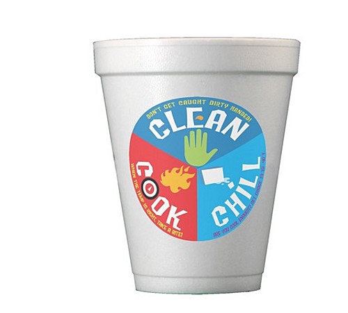 Photo of 10oz Foam Cups Digital Print 