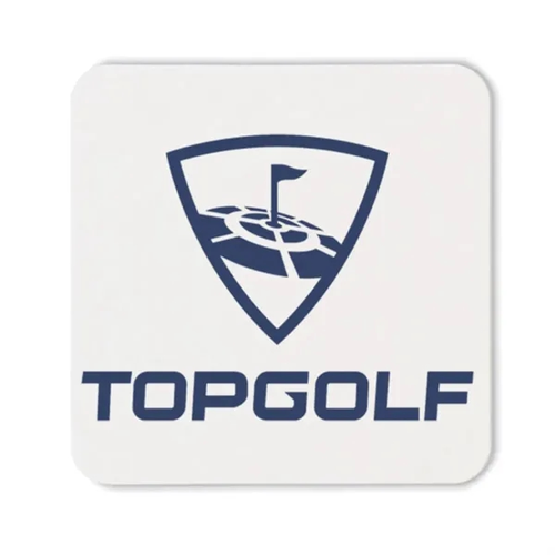 Main photo of 40 Pt. 3.375" Square Coaster White High Density Coasters