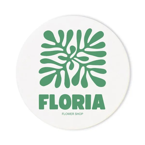 Main photo of 80 Pt. White 3.5" White Round   Pulpboard Coasters