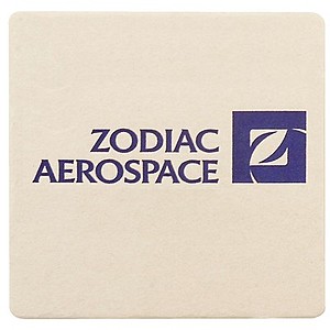 Photo of 80 Pt. 3.5" Square   White Pulpboard Coasters