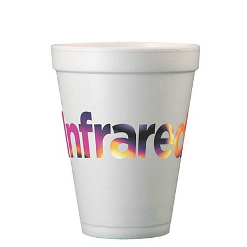 Photo of 12 Oz. Foam Cups   Full Color Digital Print  