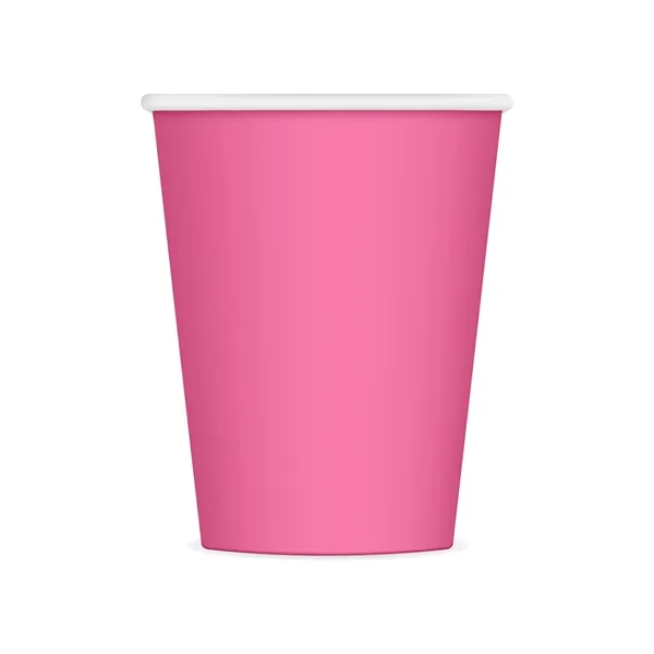 Candy Pink color option for 9 Oz. Paper Cup Full Color Digital Print