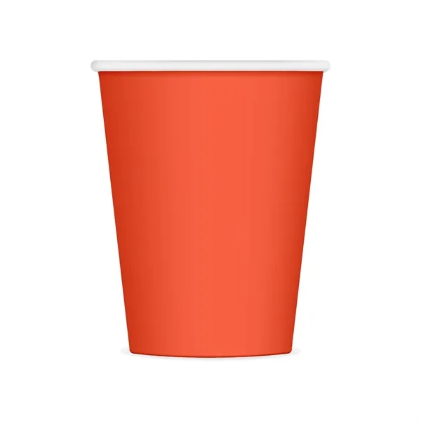 Coral Orange color option for 9 Oz. Paper Cup Full Color Digital Print
