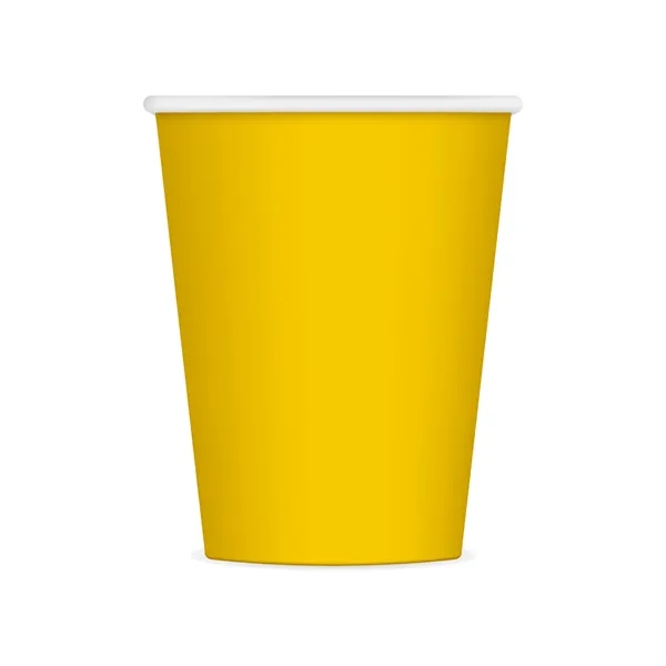 Yellow color option for 9 Oz. Paper Cup Full Color Digital Print