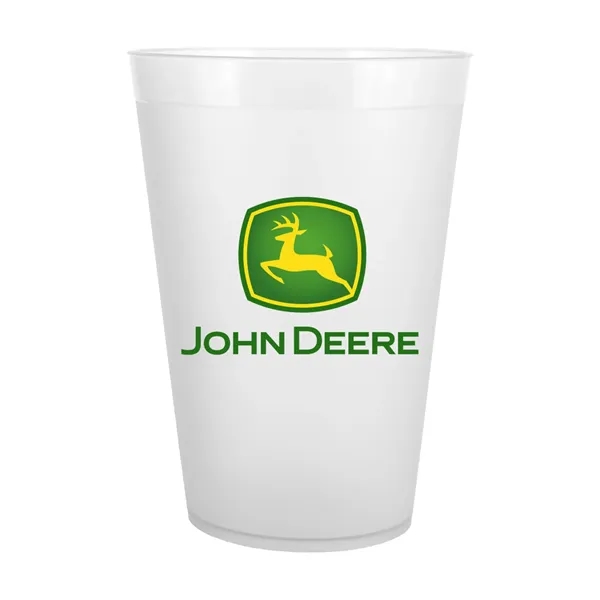Frosted Clear color option for 12 Oz. Unbreakable Cups Full Color Digital Print