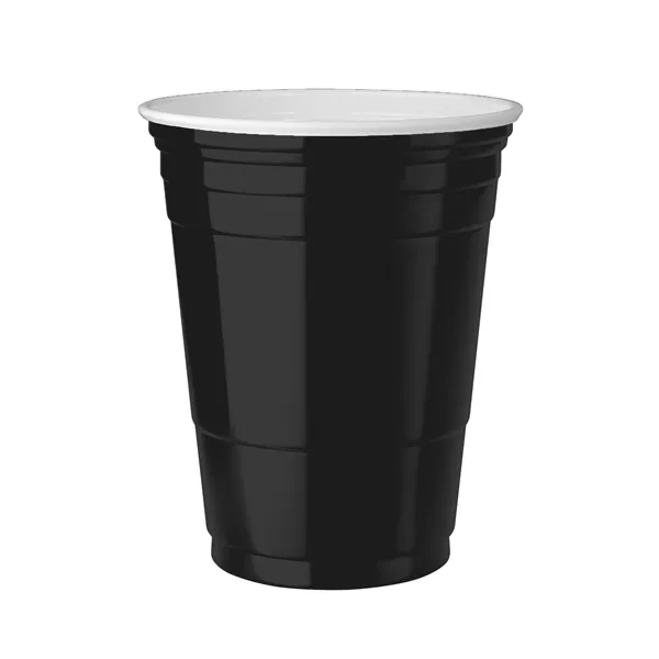 Black color option for 16 Oz. Double Wall Party Cup Full Color Digital Print