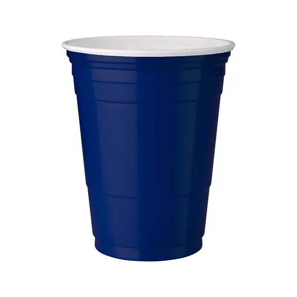 Navy Blue color option for 16 Oz. Double Wall Party Cup Full Color Digital Print