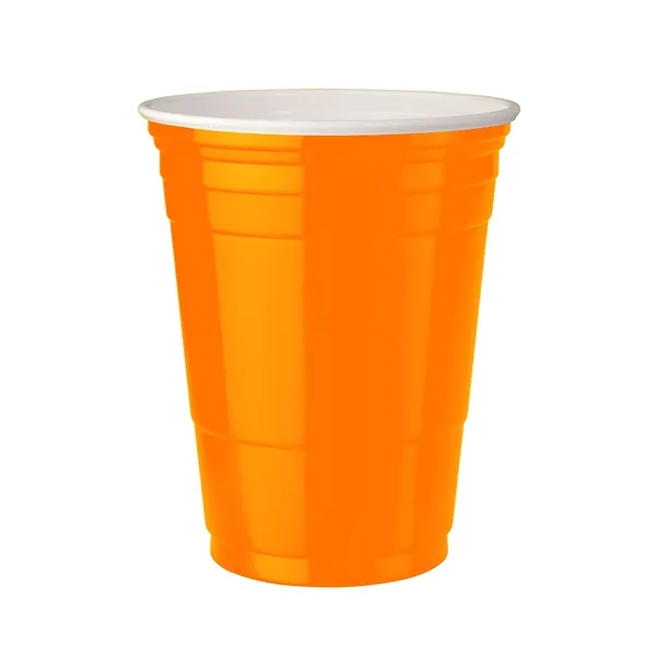 Orange color option for 16 Oz. Double Wall Party Cup Full Color Digital Print