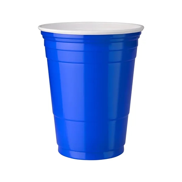 Royal color option for 16 Oz. Double Wall Party Cup Full Color Digital Print