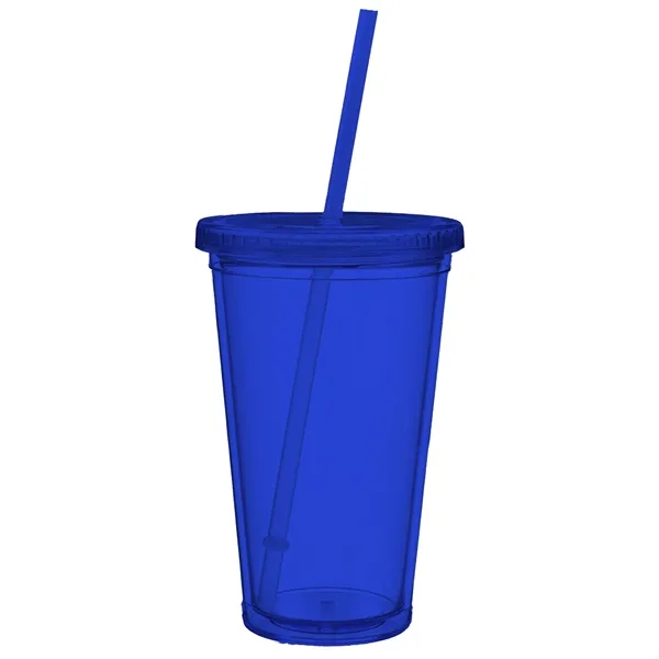 Royal Blue color option for 16 Oz. Double Wall Insulated Cup Full Color Digital