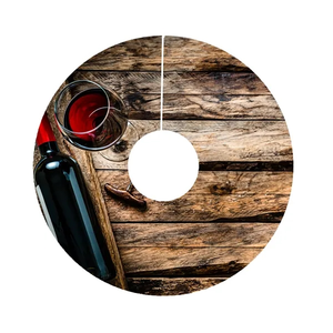 Photo of 40 Pt. 2.75" Wine Tag  White High Density Coasters