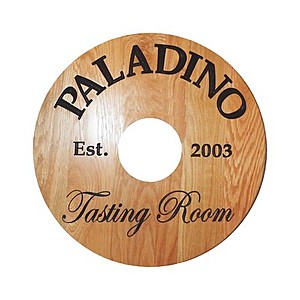 Photo of 40 Pt. 2.75" Wine Tag  White High Density Coasters