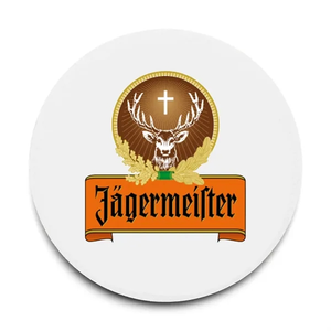 Photo of Full Color 110 Pt. 4" Round Pulpboard Coaster