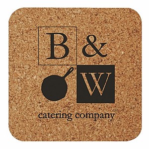 Photo of 4" Square Cork Coaster