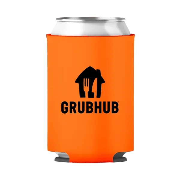 Orange color option for Foam Collapsible Can Coolie