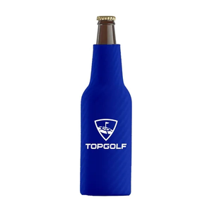 Photo of Foam Collapsible Bottle Coolie W/Zipper