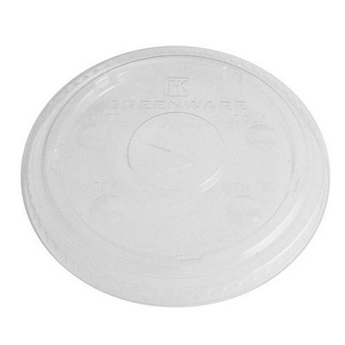 Photo of Clear 16 Oz. Eco Friendly Straw Slotted Lid