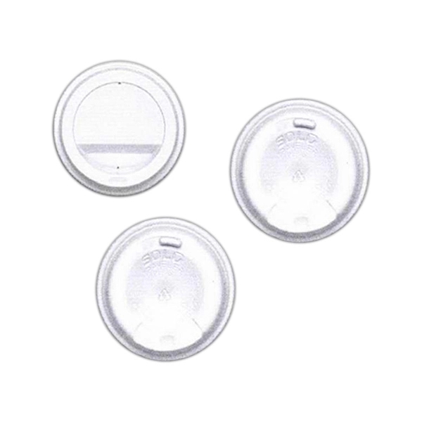 White color option for 8 Oz. Hot/Cold Paper Cup Tear Tab Lid