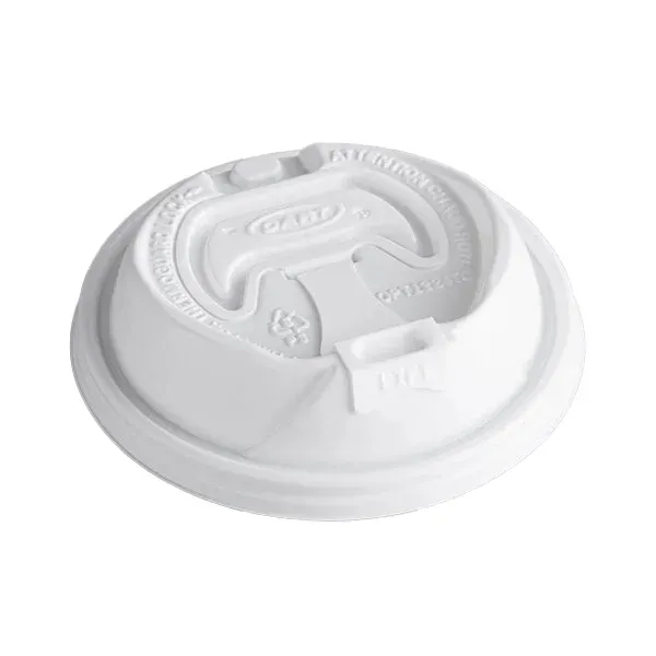 White color option for 12 Oz. To 20 Oz. White Insulated Paper Cups Lid