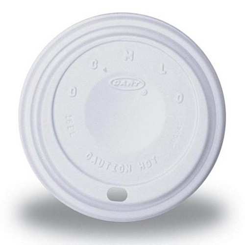 Main photo of White 16 Oz. To 20 Oz. Foam Cup Traveler Lid