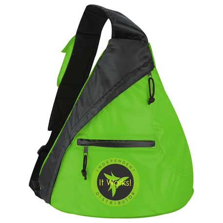 Lime Green color option for Downtown Sling Backpack
