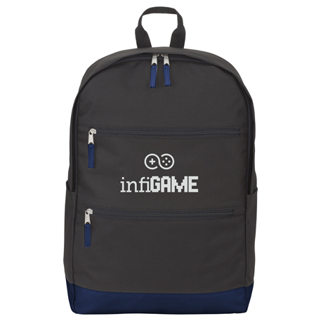 Navy Blue color option for Vertical Zip 15" Computer Backpack