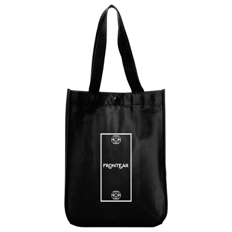 Black color option for Lo Lo Mini Laminated Tote W/Snap