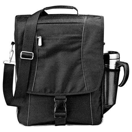 Black color option for Verona Vertical 15" Computer Briefcase