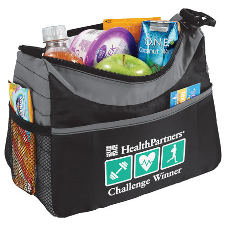 Gray color option for Stay Puff 6 Can Lunch Cooler