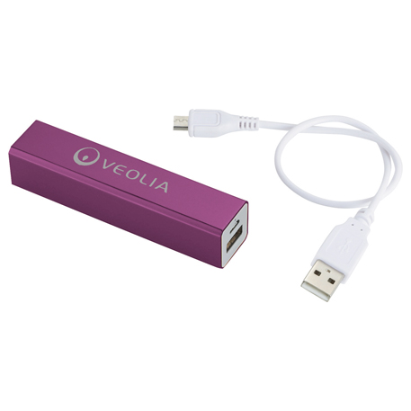Purple color option for Jolt 2,200 M Ah Power Bank