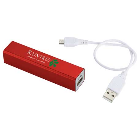 Red color option for Jolt 2,200 M Ah Power Bank